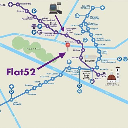 Flat 52 In San Jacopino Apartment ฟลอเรนซ์ ภายนอก รูปภาพ